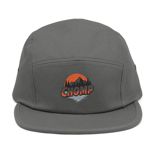 CHOMP Embroidered 5-Panel Cap