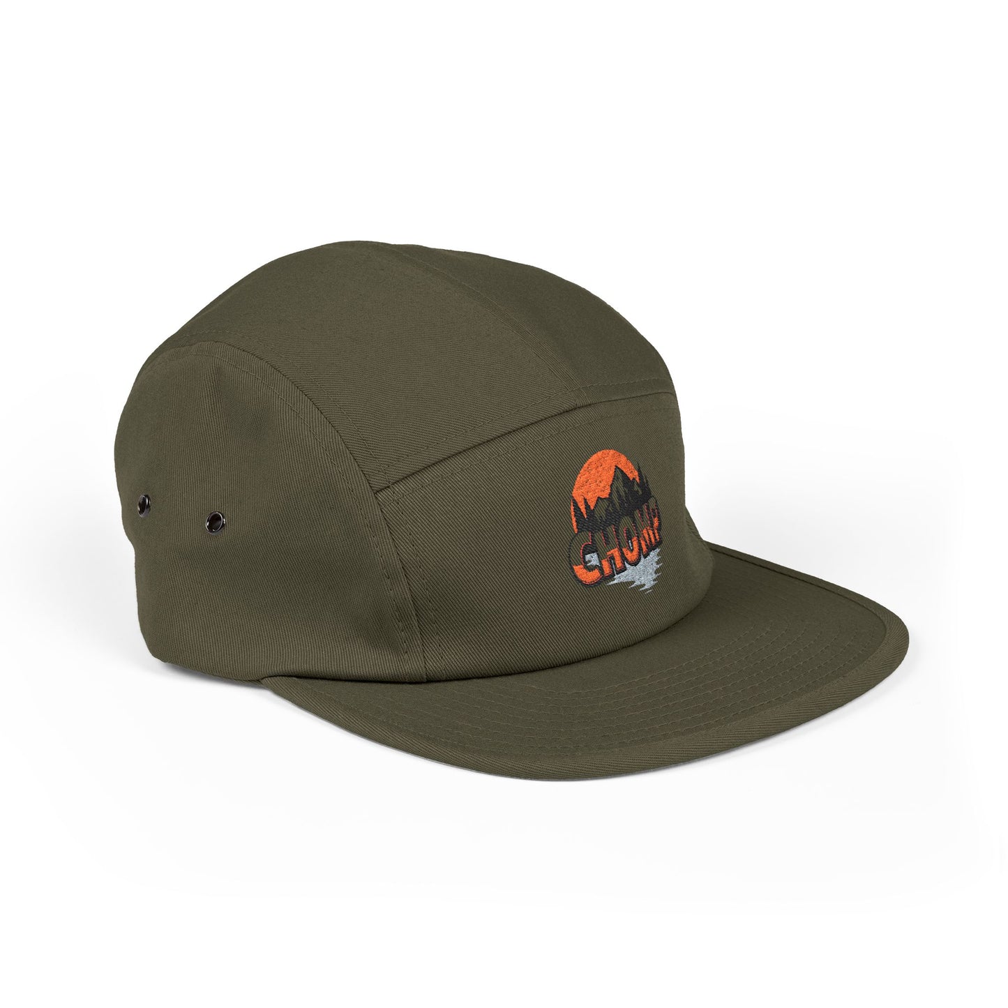 CHOMP Embroidered 5-Panel Cap