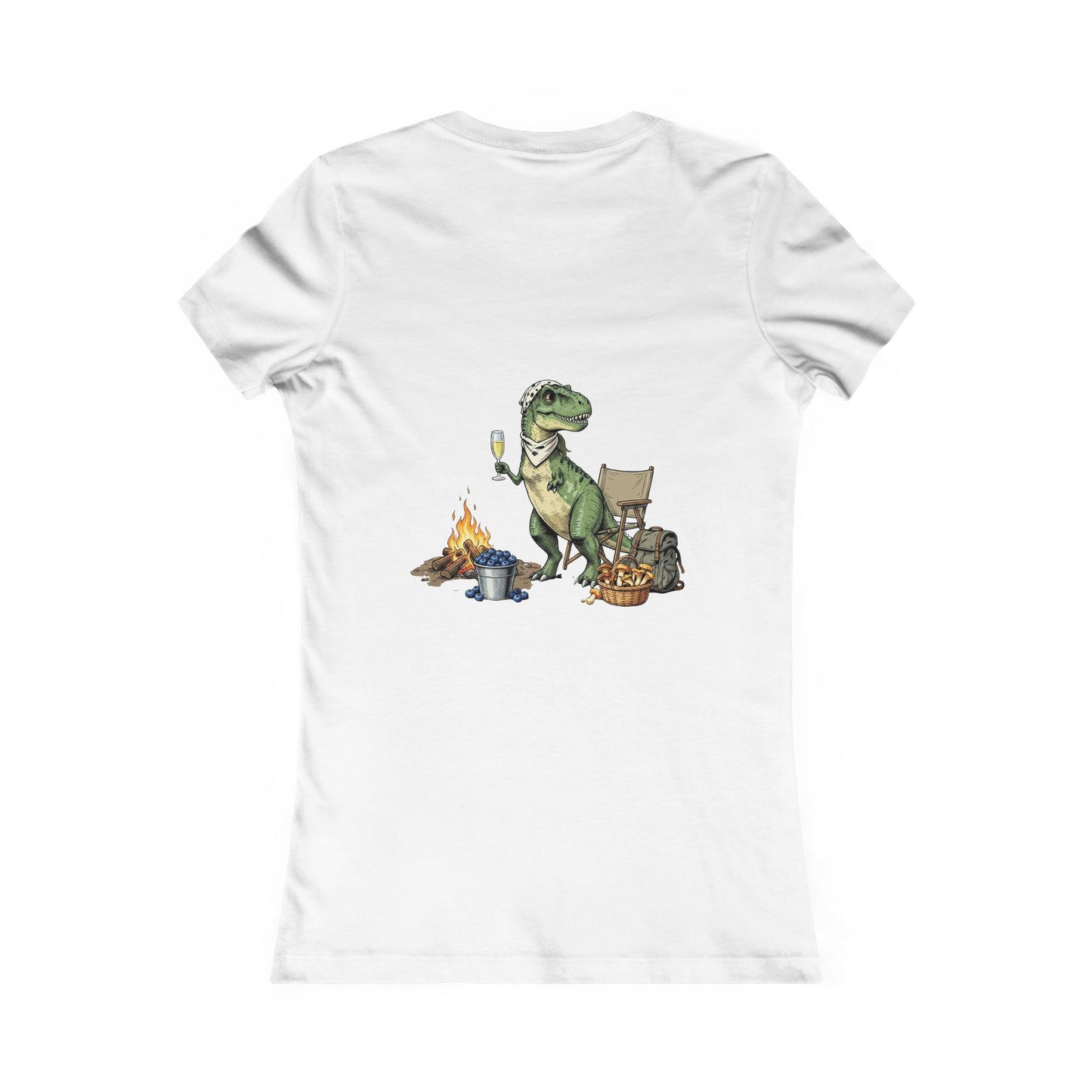 T‑Rexette Camper (Bubbles) Tee