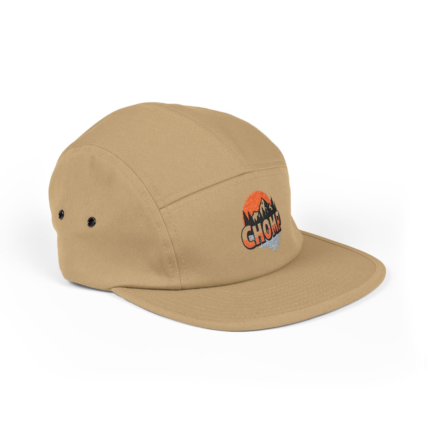 CHOMP Embroidered 5-Panel Cap