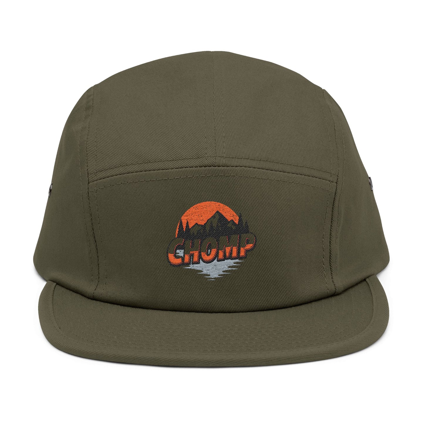 CHOMP Embroidered 5-Panel Cap