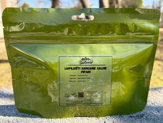 Liofilizēti sarkanie saldie pipari 30g