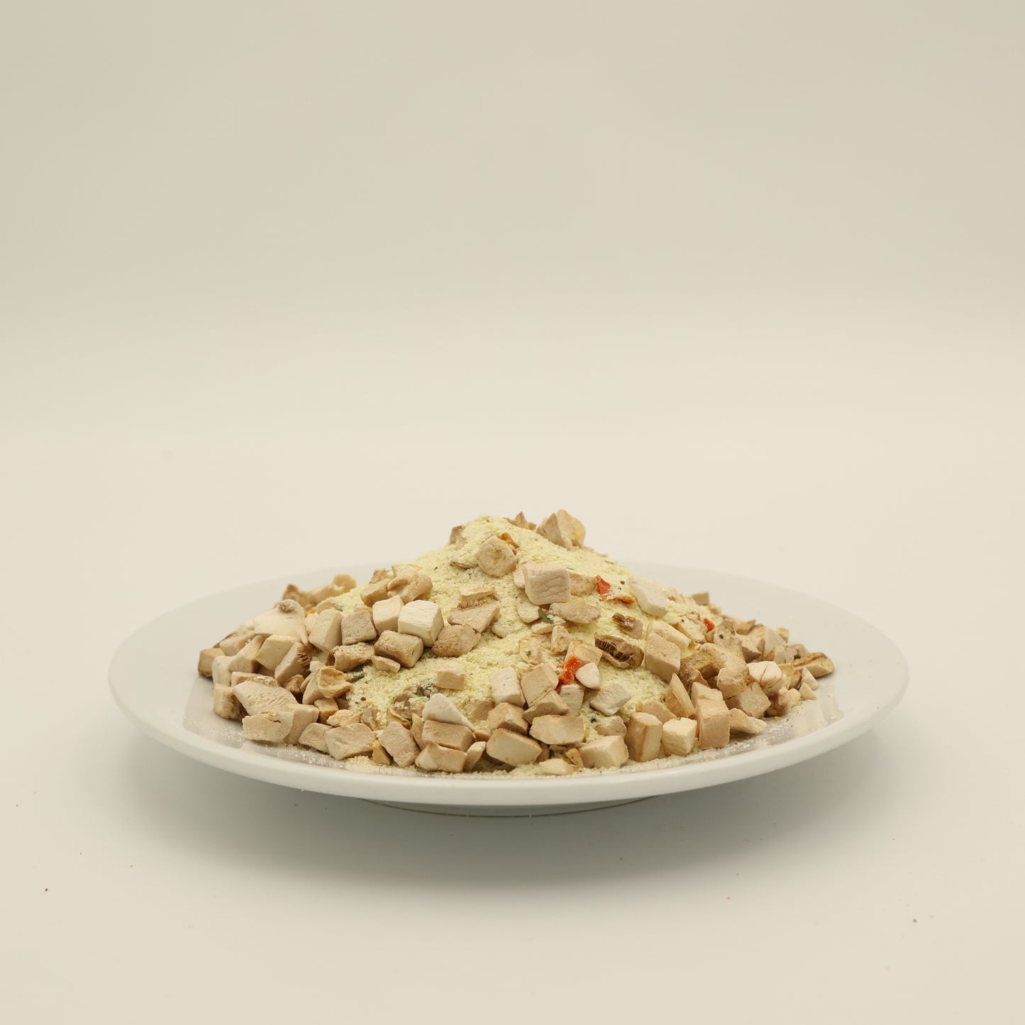 Sēņu stroganovs ar kartupeļu biezeni